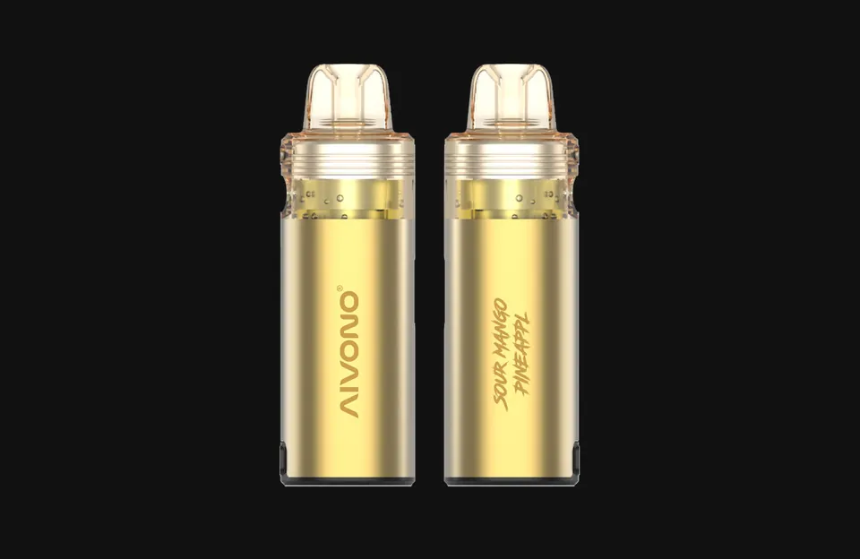 AIPOD device, side profile